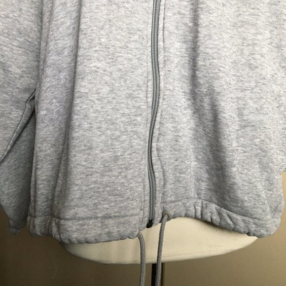 Adidas Quality Workmanship Unisex Hoodie Size Small Gray - Picture 7 of 12